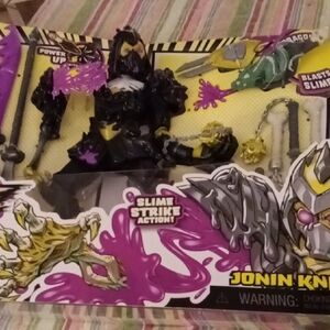 Slime Strike Action Figure - Black and Yellow Deluxe Edition